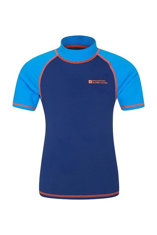 Mountain Warehouse Short Sleeved Kids Rash Vest.