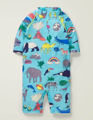 Mini Boden Natural World Surf Suit.