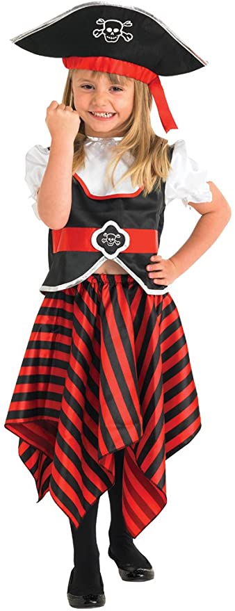 Rubie's Little Lass Pirate Costume.