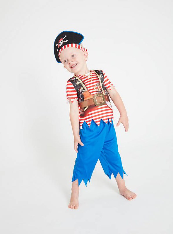 Tu Stripy Pirate Costume.