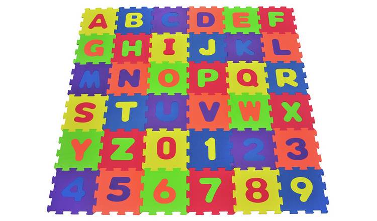 Chad Valley Numbers and Letters Foam Mats.