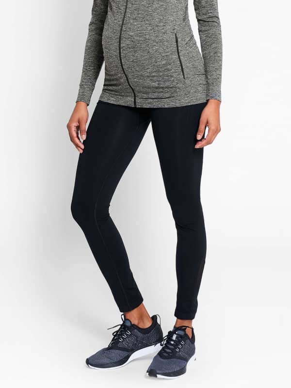 JoJo Maman Bébé Black Active Support Maternity Leggings