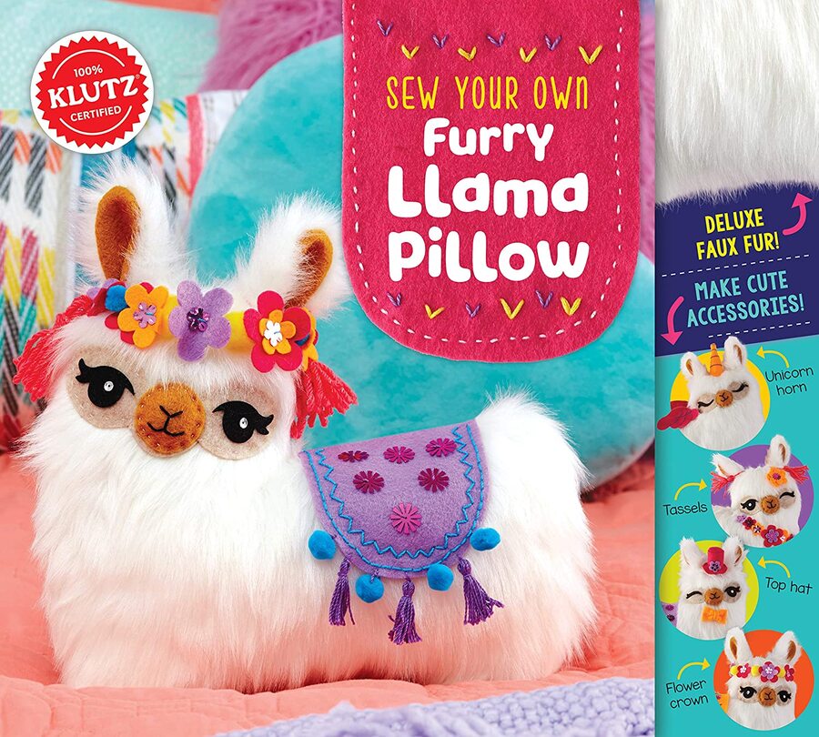 Klutz Sew Your Own Furry Llama Pillow
