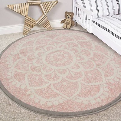 Milan Distressed Floral Rug.