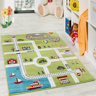 Campton Green Rug.