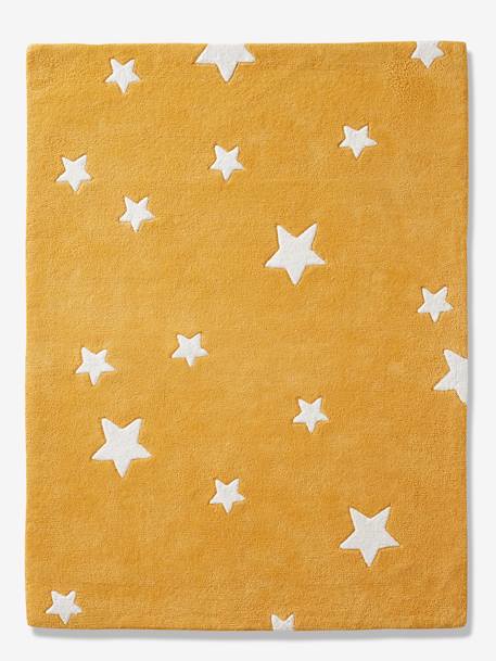 Vertbaudet Tufted Yellow Stars Rug.