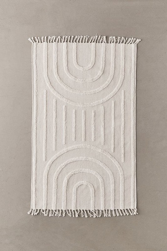 Modern Handloom 3x5 Rug.