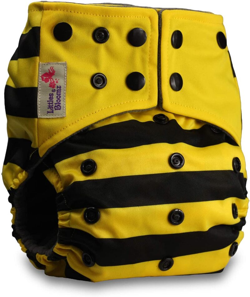 Little And Bloomz Reusable Pocket Cloth Nappy