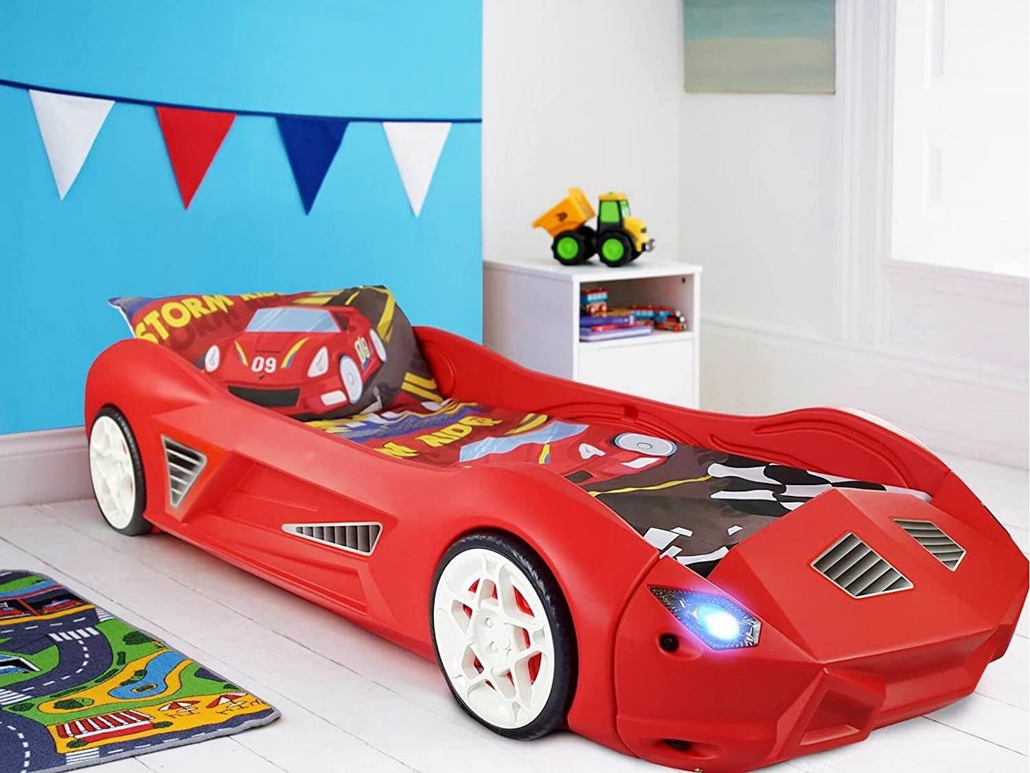 Storm Children's Racing Car Bed.