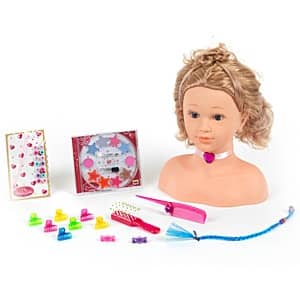 Theo Klein 5240 Princess Coralie Make-Up and Hairdressing Head