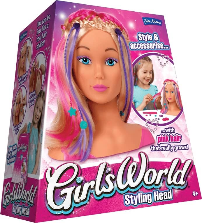 Girls World Styling Head