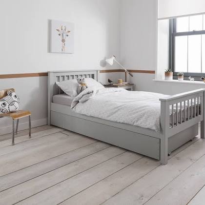 Noa & Nani Hampshire Grey Single Bed.