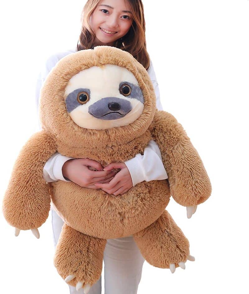 Fluffy Giant Toy Sloth, Winsterch