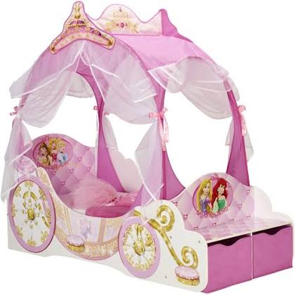 Disney Princess Carriage Kids Toddler Bed By HelloHome.