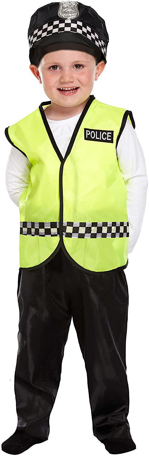 Henbrandt Police Officer Boys Fancy Dress