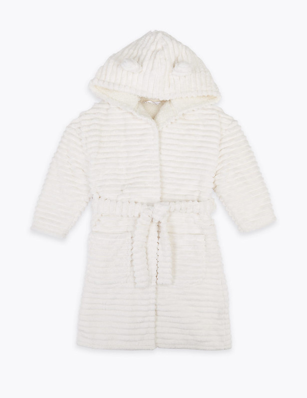 M&S Carved Bear Dressing Gown.