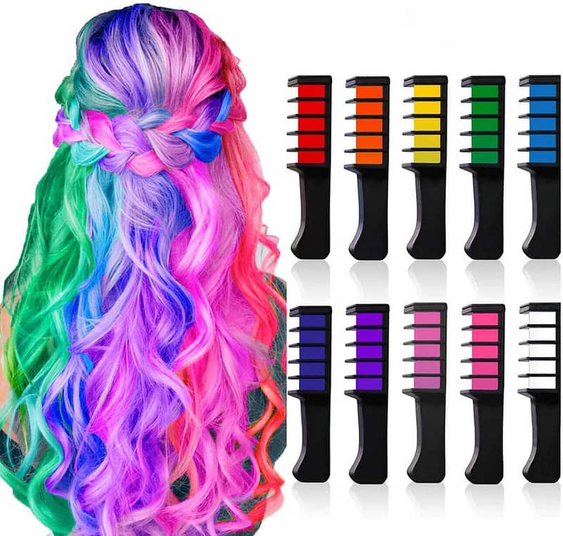 BAKAM Hair Chalk Comb Set