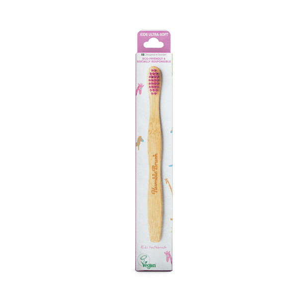 Humble Brush Ultra Soft Bristle Kids Toothbrush.