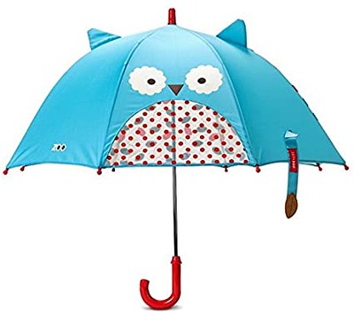 Skip Hop Zoobrella Little Kid Owl Umbrella.