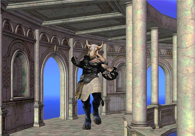 Minotaurs are creatures of legends