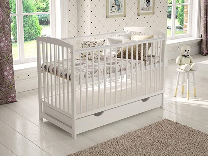 Jacob Wooden Baby Cot.