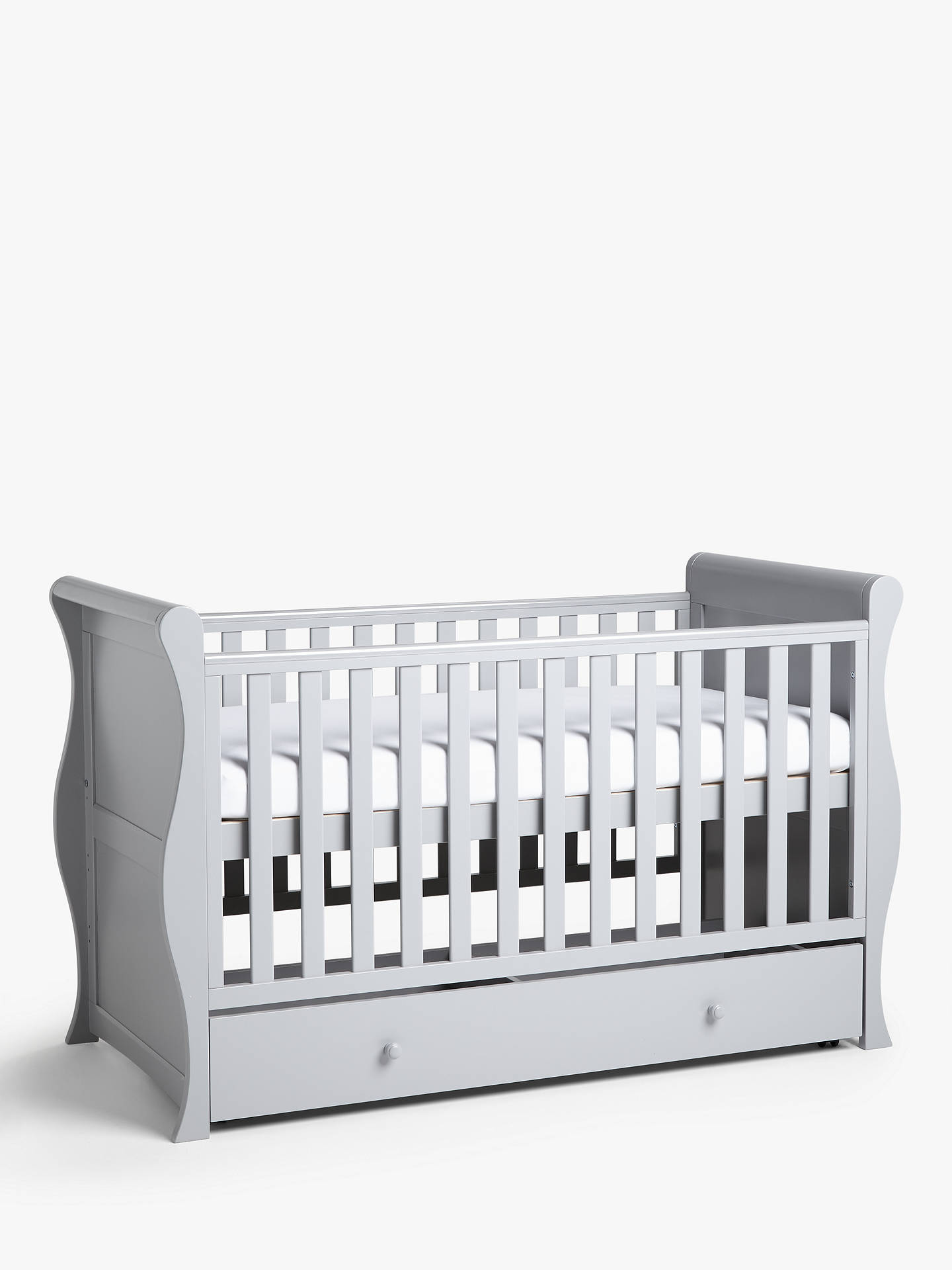 John Lewis & Partners Rachel Sleigh Cotbed.