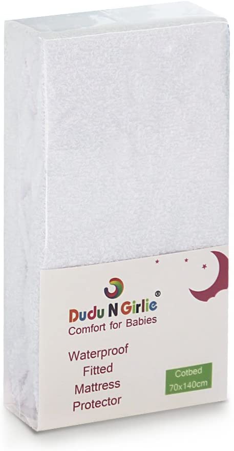 Dudu N Girlie 70 x 140 CotBed Mattress Protector.