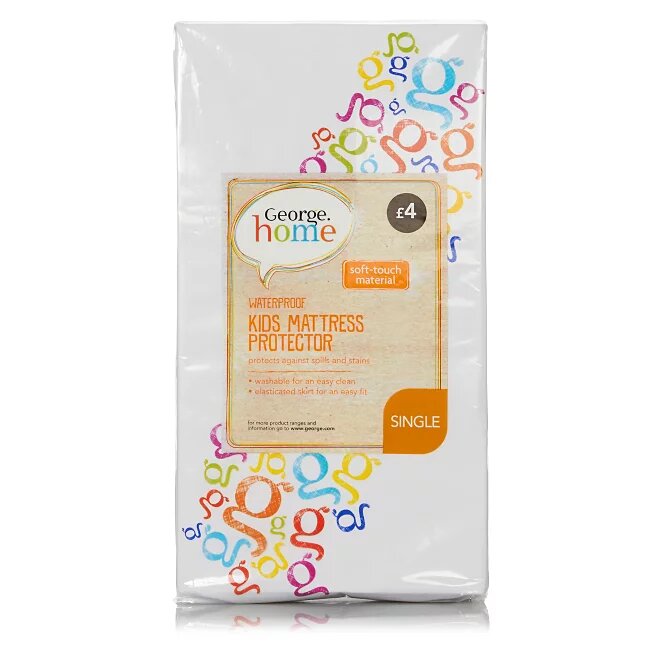 George At Asda Kids Waterproof Mattress Protector.