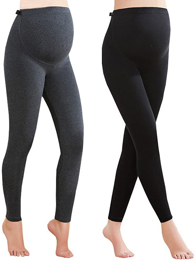 Foucome Two Pack Maternity Leggings.