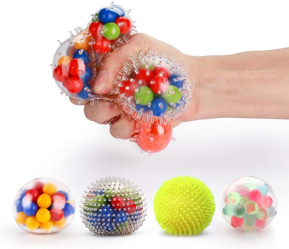 Fansteck Stress Ball 4 Pack