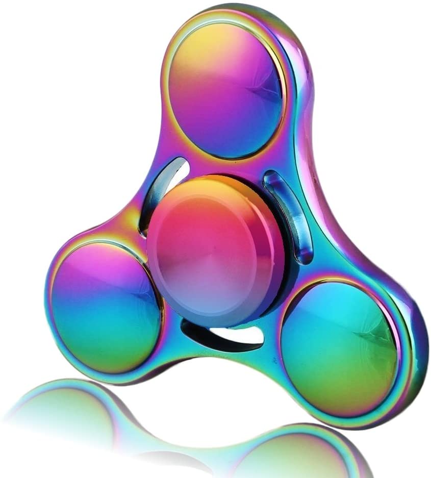Fidget Spinner Hand Tri Finger Gyro Toy
