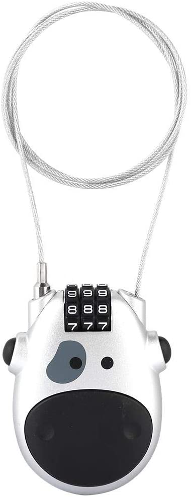 Dioche 3 Digit Code Combination Padlock.