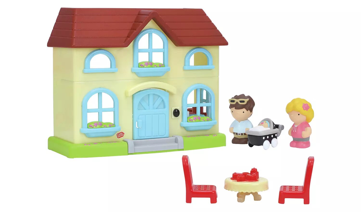 Tots Town Cottage Play Set, Chad Valley.