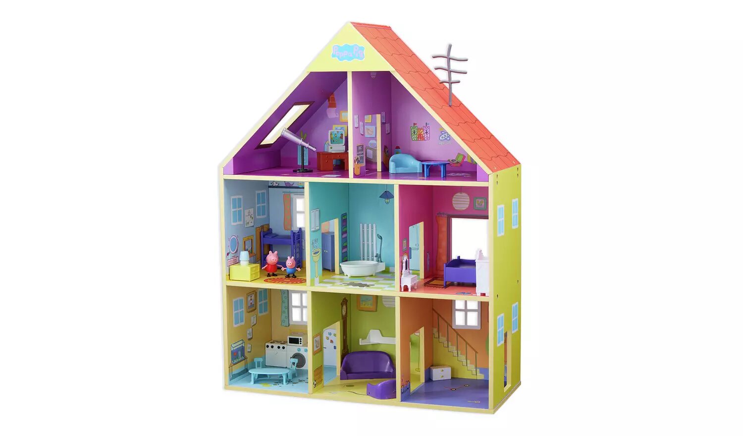 Deluxe Wooden Playhouse, Peppa Pig.