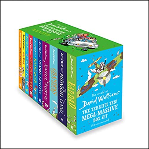 The Terrific Ten: Mega-Massive Box Set By David Walliams.