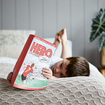 Soccer Star Personalised Football Comic Books.