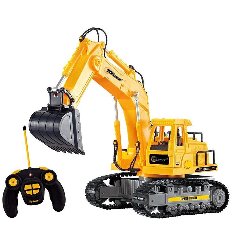 Top Race 7 Channel Full Functional RC Excavator.