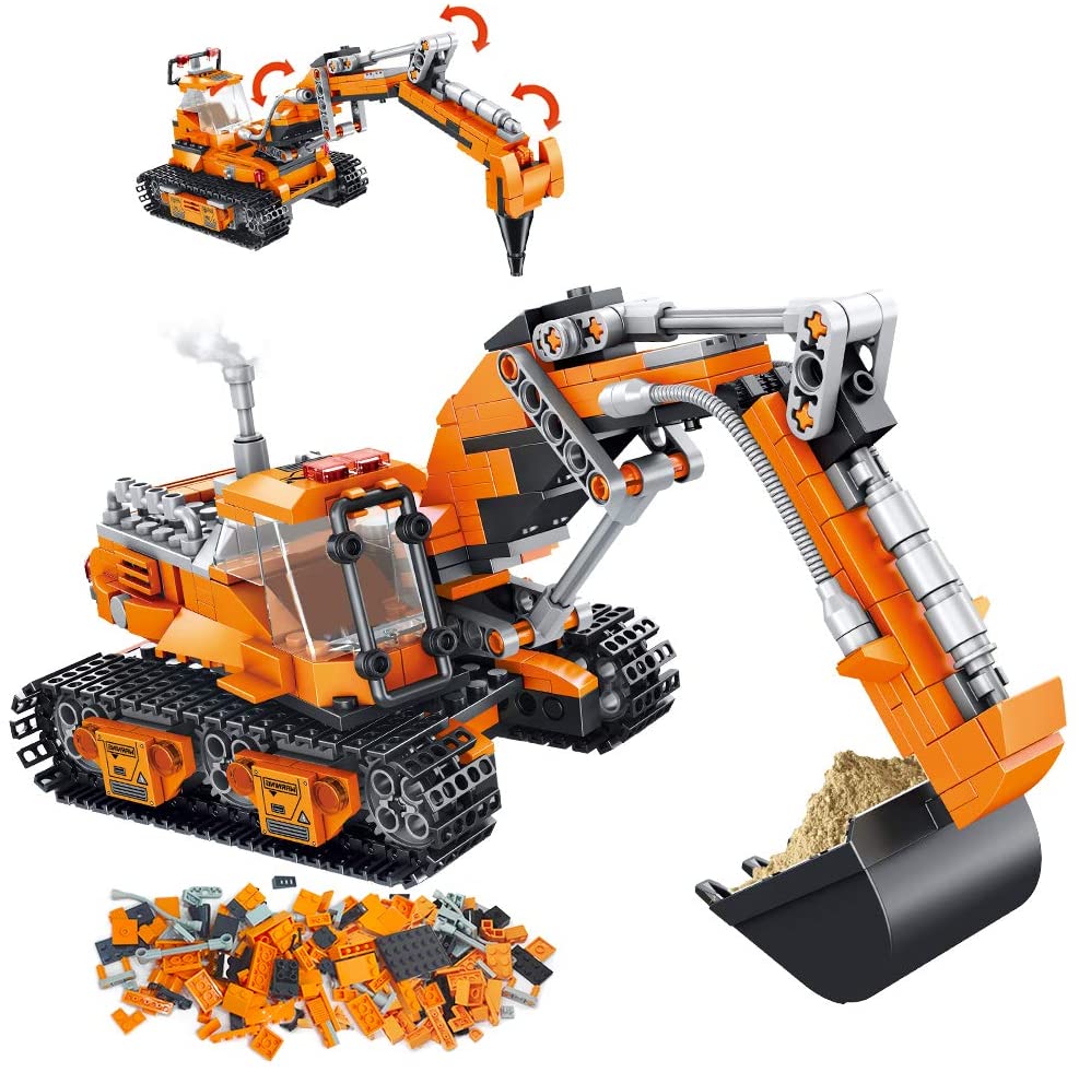 Vatos City Construction Excavator Set.
