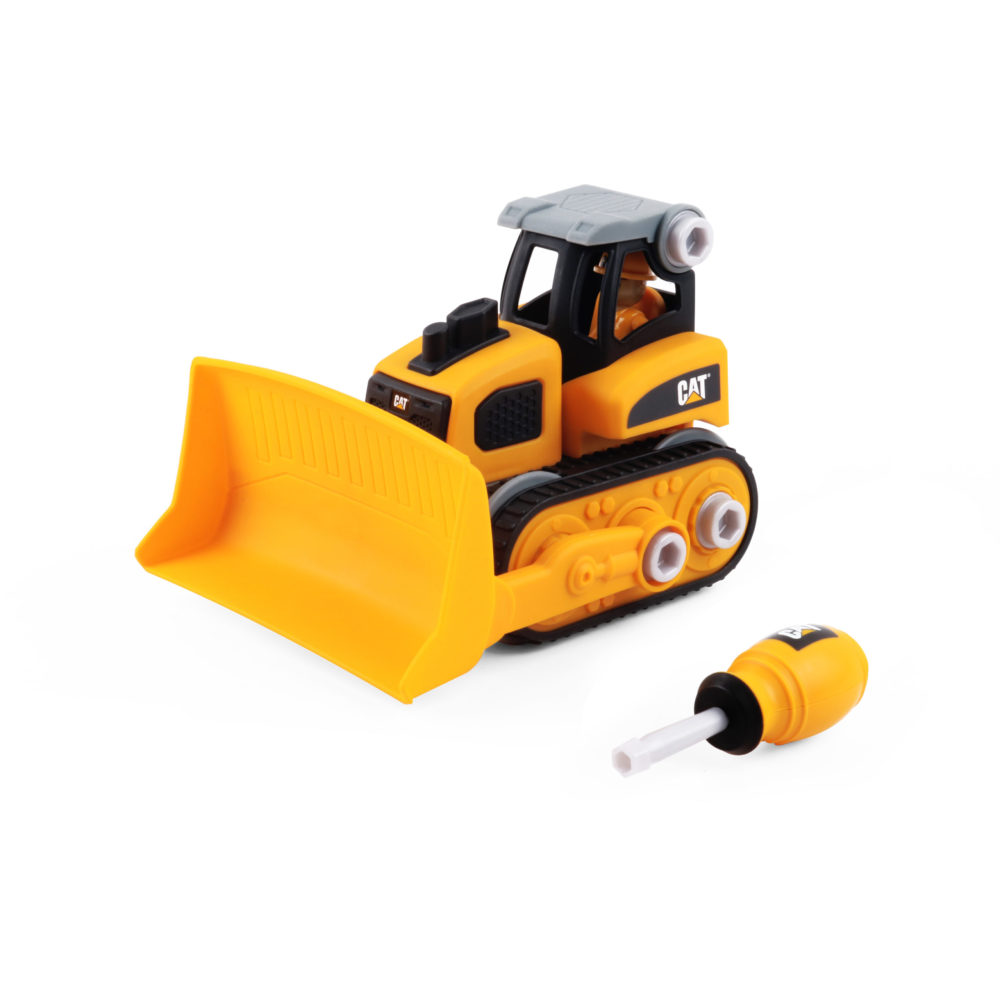 CAT Construction Build Your Own Junior Crew Bulldozer.