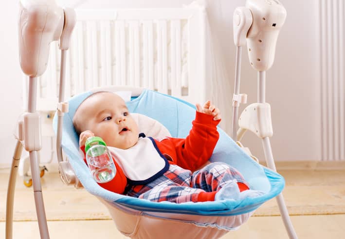 cuggl music & sounds baby swing