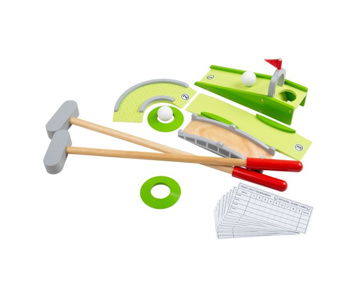 BigJigToys Wooden Crazy Golf
