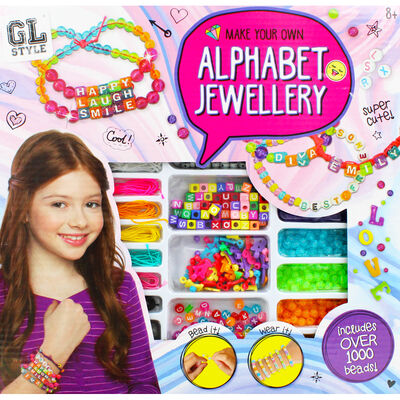 The Works Make Your Own Alphabet Jewellery