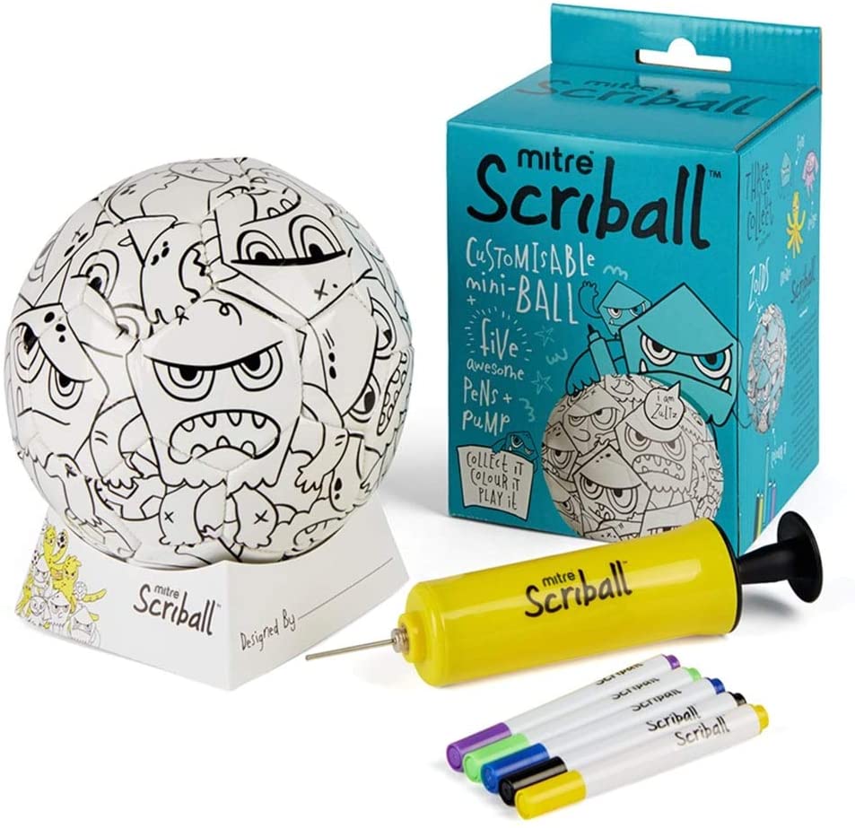 Mitre Scriball Personalisable Mini Football