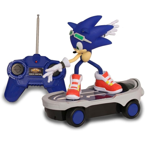 Smyths Remote Control Sonic The Hedgehog Free Riders Racer.
