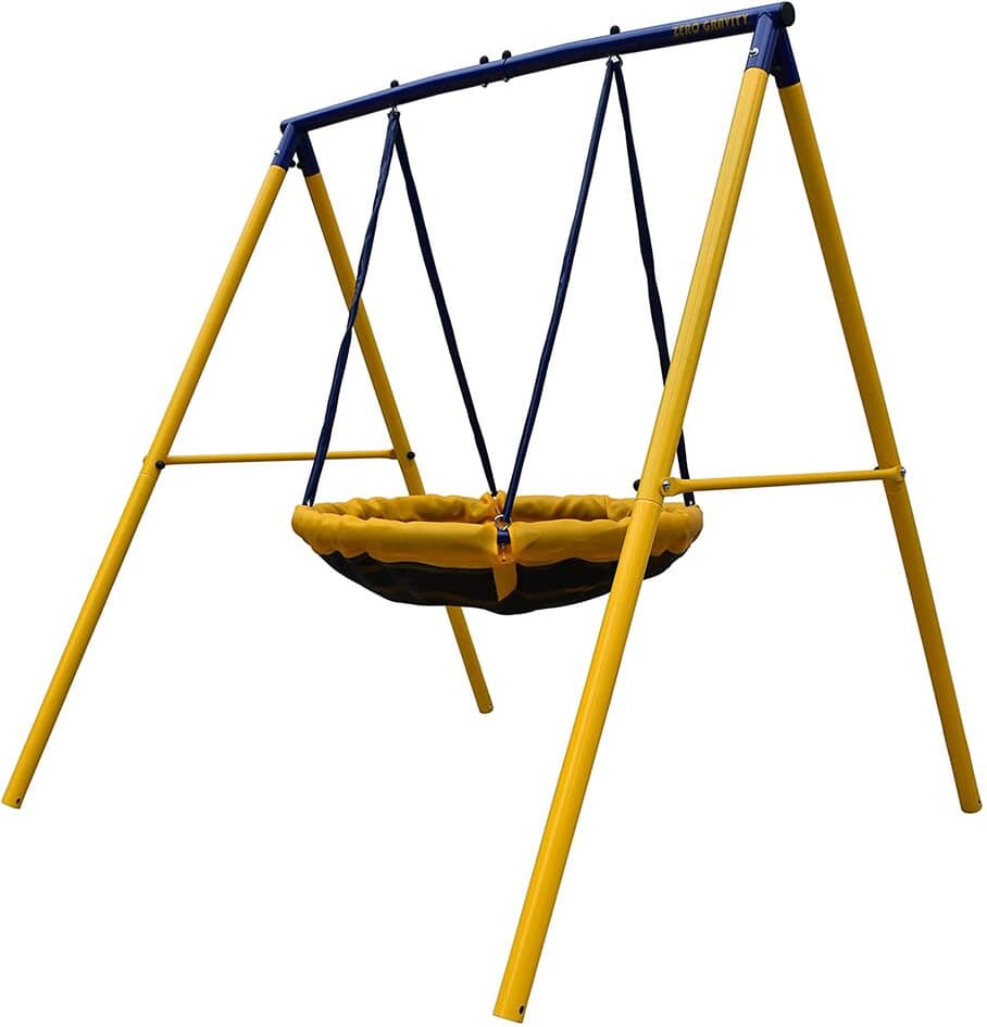Zero Gravity UFO Kids Birds Nest Swing Set