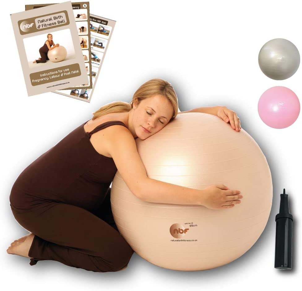 NBF Natural Birth & Fitness Birthing Ball.