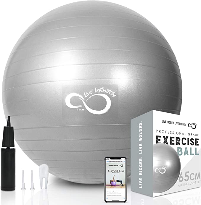 Live Infinitely Exercise Ball.