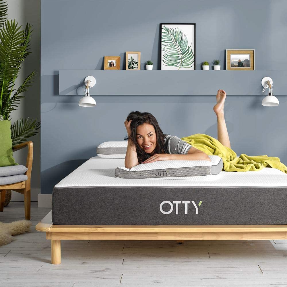 OTTY 2000 Pocket Spring Hybrid Cooling Memory Foam Mattress.