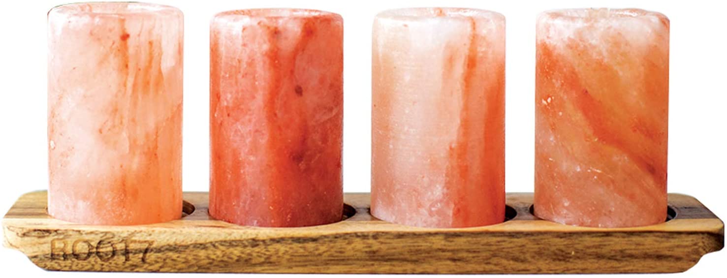 Himalayan Salt Shot Glasses Set of 4.