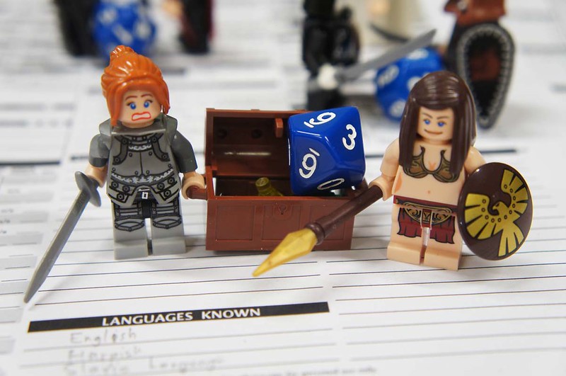 Air Genasi lego figurines inspiring your names for characters.